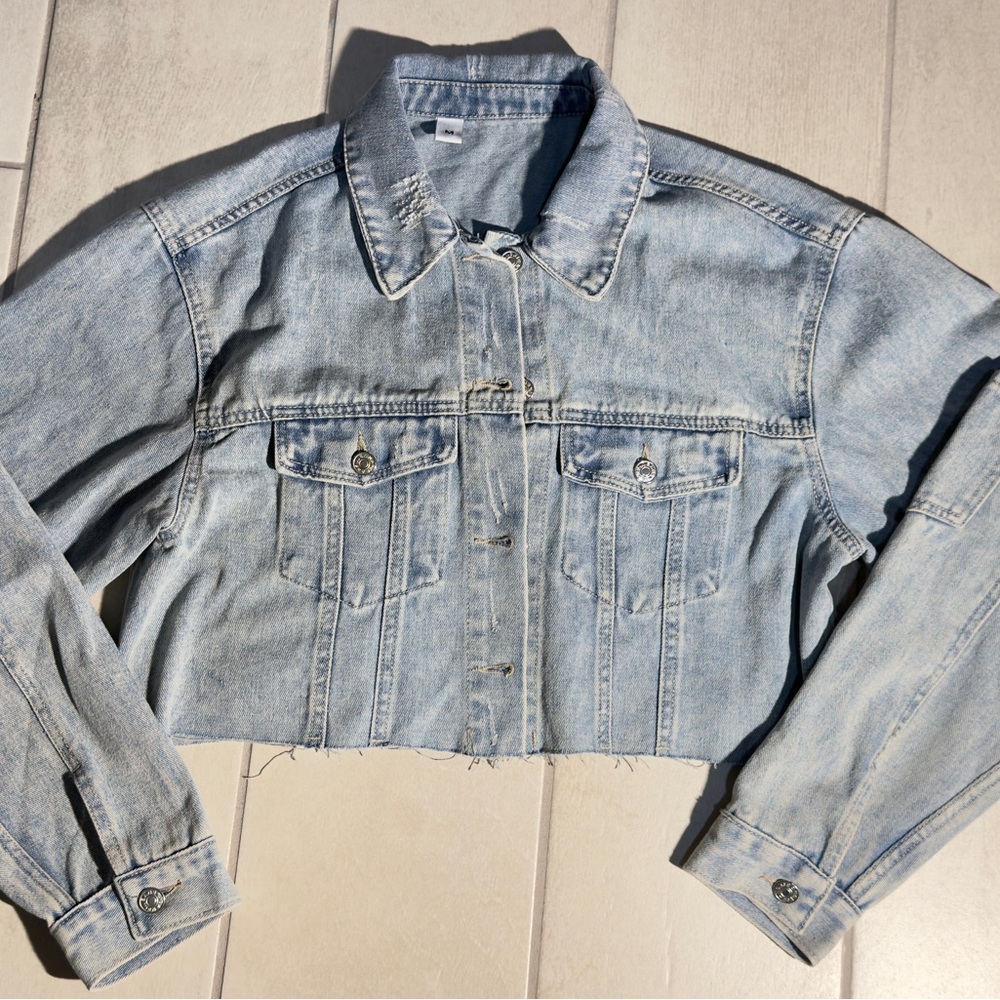 Classic Light Blue Denim Jacket